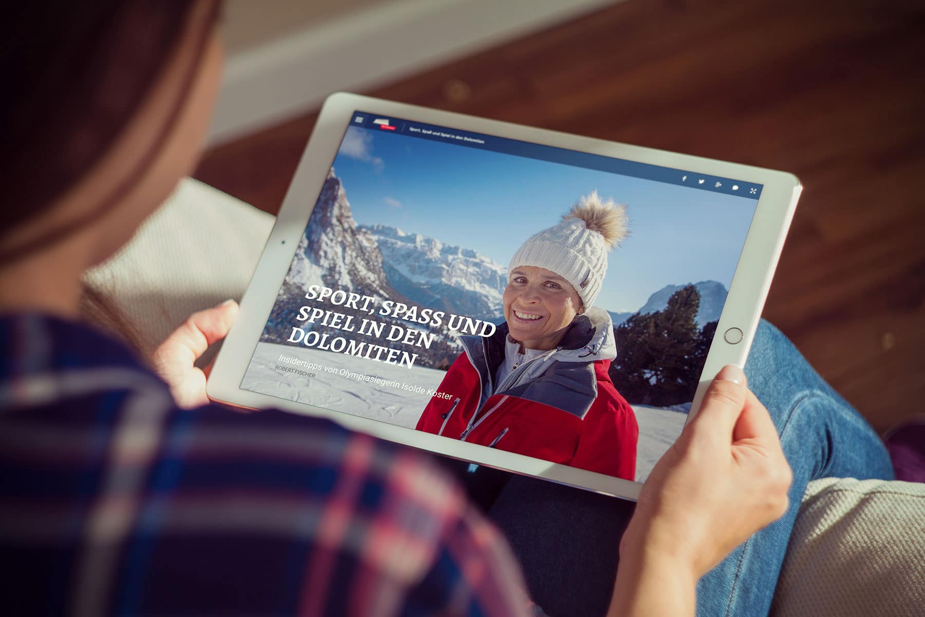 Dolomites Val Gardena Magazine - Start des digitalen Reisemagazins