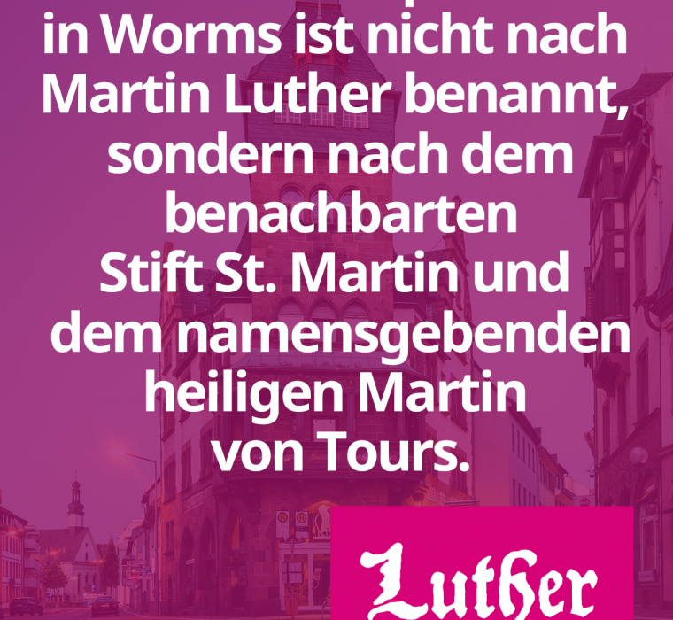 Lutherjahr Worms 2021