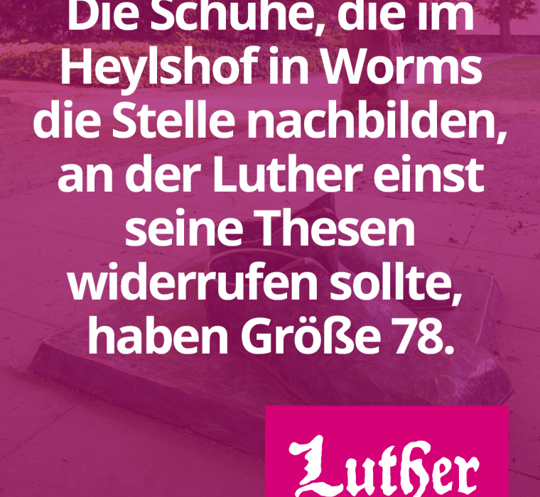 Lutherjahr Worms 2021