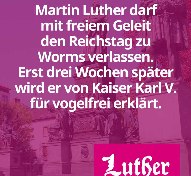 Lutherjahr Worms 2021