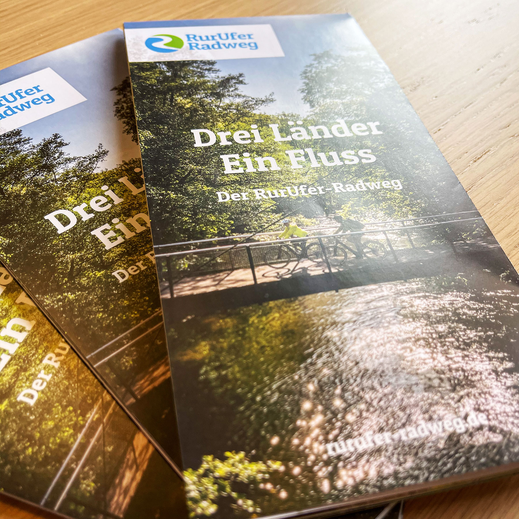 Fahrradkarte RurUfer-Radweg